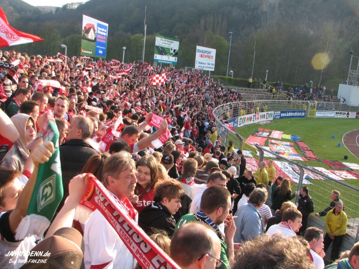 Letzter Auftritt im Stadion Oberwerth - 1:0 Sieg am 05. April 2007